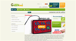 Desktop Screenshot of greenlamp.es