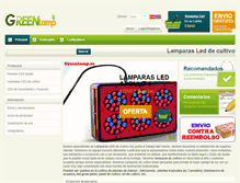 Tablet Screenshot of greenlamp.es